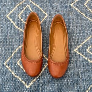 Frye Classic Brown Leather Flats